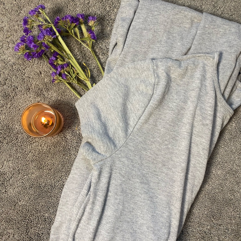 gray jumpsuit from Forever 21